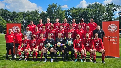 Mannschaftsfoto: Herren - 1. Mannschaft - SV Victoria Gersten 1947 - Saison 25/26