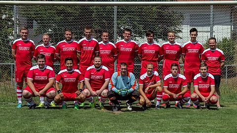 Hinten von links: Philipp Klein, Michael Korell, Daniel Linde, Marvin Reich,Rene Zeus, Mathias Gunderstorff, Kai Keller, Denis Roos, 
Trainer: Markus Gertel.
Unten von links: Dominic Schimmel, Hosseini Mosen, Sebastian Torres Hermida,(Co Trainer: Rieger Jan), Siegfried Mainka, Lukas Ehrlich, Adolf Geert.
Fehlen: Dörrschuk Christian, Tobias Hirsch, Jürgen Weiss, Schweig Philipp, Tarik Deibert.