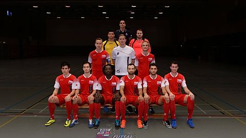 Raul de Azevedo - Julian Kottenhoff - Michael Press - Niclas Hoffmans -  Tom Schwarz - Patrick Fortyr - Dario Sanchez Copano - Christopf Zehnpfennig - Erick Waldschütz - Siko Azad - Ahmed Ihsan - Fabian Finger
Es fehlen: Dennis Prause - Martin Büllesfeld
Foto: Boris Hempel