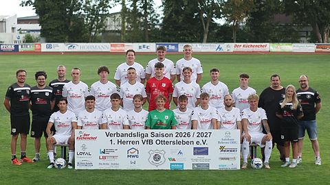 Mannschaftsfoto: Herren - 1. Mannschaft - VfB Ottersleben - Saison 26/27
