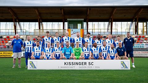 Mannschaftsfoto: Herren - 2. Mannschaft - Kissinger SC - Saison 25/26