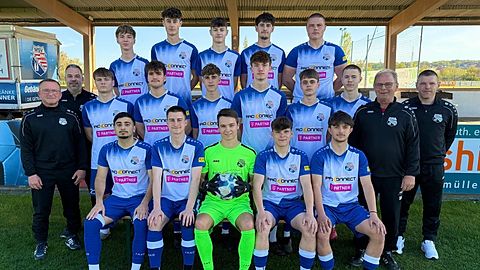 Mannschaftsfoto: A-Jugend (U19) - MSV Eisleben - Saison 25/26