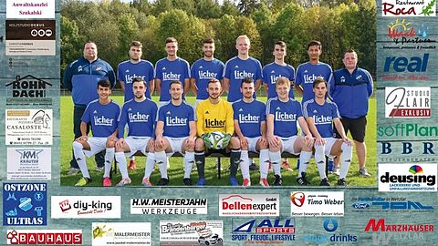 Hintere Reihe v.l.: Trainer Sascha Meier, Hendrik Schomer, Marcel Porst, Nico Schäfer, Simon Frost, Mario Laca, Tenzin Tso, Trainer Florian Walther
Vordere Reihe v.l.: Ozan Yaman, Adam Fischer, Florian Brust; Basti Schumann-Wolters, Ricardo Nunes Pedro, Marc Oschwald, Benni Haas