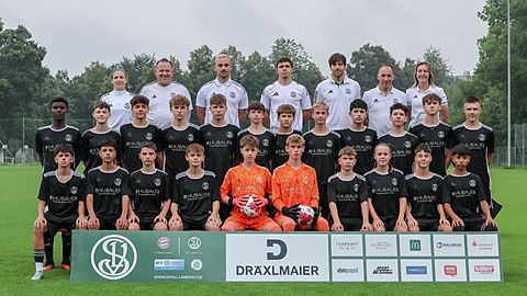 Mannschaftsfoto: C-Jugend (U15) - SpVgg Landshut - Saison Herbst 25
