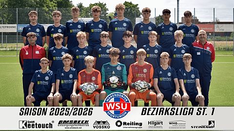 Mannschaftsfoto: B-Jugend (U17) - Warendorfer Sportunion - Saison 25/26