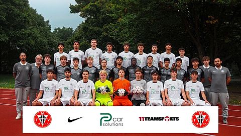 Mannschaftsfoto: A-Jugend (U19) - TV 1817 Mainz - Saison 25/26
