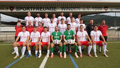 Mannschaftsfoto: Herren - 1. Mannschaft - SF Winden - Saison 26/27