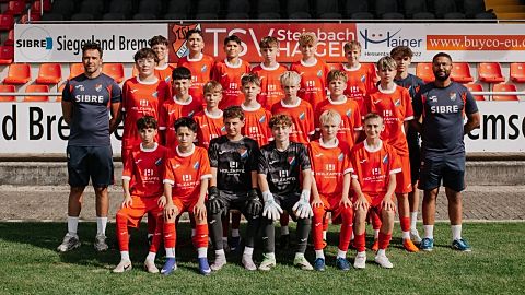 Mannschaftsfoto: C-Jugend (U14) II - TSV Steinbach Haiger - Saison 26/27