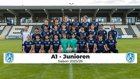 Mannschaftsfoto: A-Jugend (U19) - SSVg Velbert - Saison 25/26