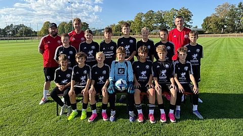 Mannschaftsfoto: D-Jugend (U13) - SV Eintracht Salzwedel - Saison 26/27