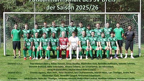 Mannschaftsfoto: Herren - 1. Mannschaft - SV Dreis - Saison 25/26