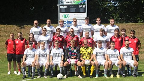 Mannschaftsfoto: Herren-Reserve - SV Schwaig - Saison 25/26