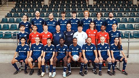 Mannschaftsfoto: Herren-Reserve - FC Jeunesse Canach - Saison 25/26