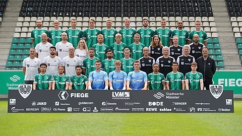 Mannschaftsfoto: Herren - 1. Mannschaft - SC Preußen Münster - Saison 25/26