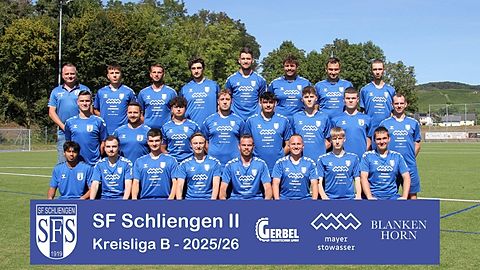 Mannschaftsfoto: Herren - 2. Mannschaft - SF Schliengen - Saison 25/26
