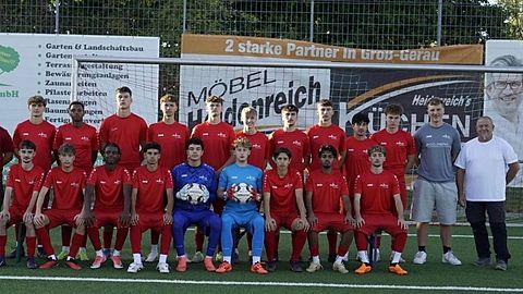 Mannschaftsfoto: A-Jugend (U19) - SKV Büttelborn - Saison 25/26