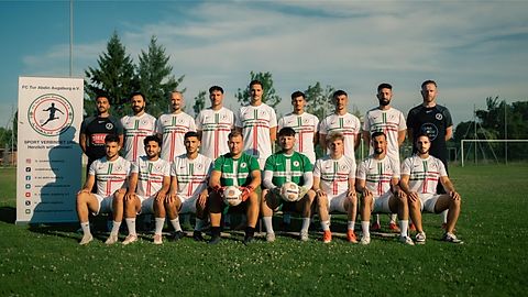 Mannschaftsfoto: Herren - 1. Mannschaft - FC Tur Abdin Augsburg - Saison 25/26