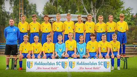 Mannschaftsfoto Talenteligateam D-Jugend U13 - Haldensleber SC e.V.