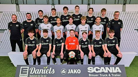 Mannschaftsfoto: B-Jugend (U17) II - SV Budberg - Saison 26/27