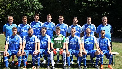 O.vl.n.r.: Trainer Alfed Igel, Luca Chiera, Jonah Ganss, Edwin Grefenstein, Jan Schuster, Dennis Kahl, Marcel Kahl, Jörg Heinemann
U.v.l.n.r.: Felix Lehmann, Robert Franke, Max Heinemann, Nico Bergner, Hendrik Fenner, Jannik Kleinschmidt, Abdullah Alamri
Es fehlen: Jubin Ansari, Lukas Geib, Matthias Hartwig,Lukas Fricke
