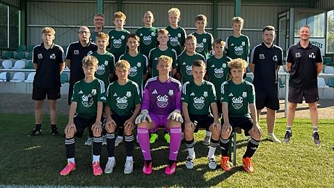 Mannschaftsfoto: D-Jugend (U13) - SV Edelweiß Arnstedt - Saison 25/26