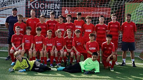 Mannschaftsfoto: C-Jugend (U15) II - SKV Büttelborn - Saison 26/27
