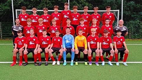 Mannschaftsfoto: B-Jugend (U17) - FSV Babelsberg 74 - Saison 25/26