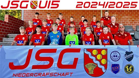 U15 – Saison 24/25
hinten vlnr: Felix Hesselink, Kolja Kriwat, Kurt Baarlink, Janik Detert, Michel Snyders, Lieven Lambers, Jürgen Gosink (Trainer)
Mitte vlnr: Marvin Boukamp, Marlon Nofftz, Ben Bleumer, Emil Hinderink, Sebastian Tsap, Lukas Tsap, Hartmut Beerlink (Trainer)
vorne vlnr:: Leif Kwade, Jonah Wolters, Phil Slikkers, Ben Heddendorp, Robin Scholten, Jesko Töben, Rudi Boukamp (Betreuer)