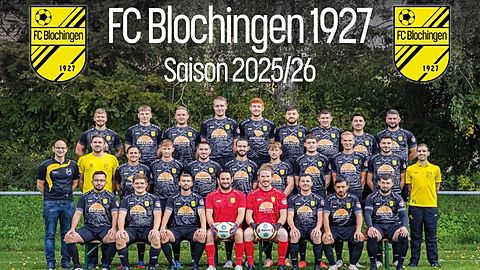 Mannschaftsfoto: Herren - 1. Mannschaft - FC Blochingen - Saison 25/26