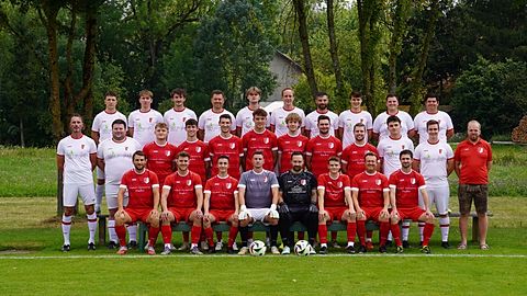 Mannschaftsfoto: Herren-Reserve - TSV Rapid Vilsheim - Saison 26/27