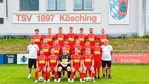 Mannschaftsfoto: Herren - 1. Mannschaft - TSV Kösching - Saison 26/27