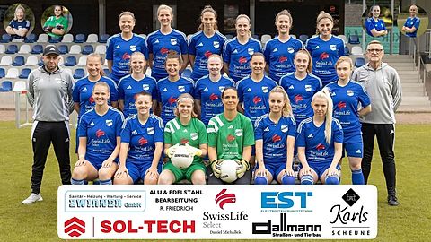 Mannschaftsfoto: Frauen - 1. Mannschaft - Blau-Weiss Hollage - Saison 25/26