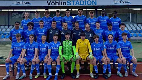 U19 Team des FV Illertissen - Saison 2023/2024