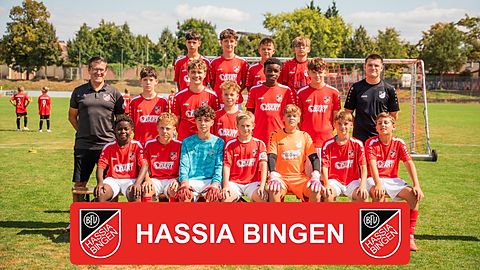 Mannschaftsfoto: C-Jugend (U15) II - BFV Hassia Bingen - Saison 25/26