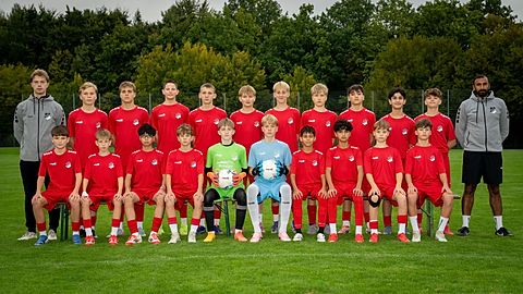 Mannschaftsfoto: C-Jugend (U15) II - VfL Theesen - Saison 25/26