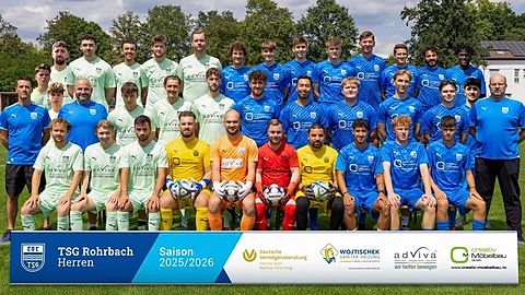 Mannschaftsfoto: Herren - 1. Mannschaft - TSG Rohrbach - Saison 25/26