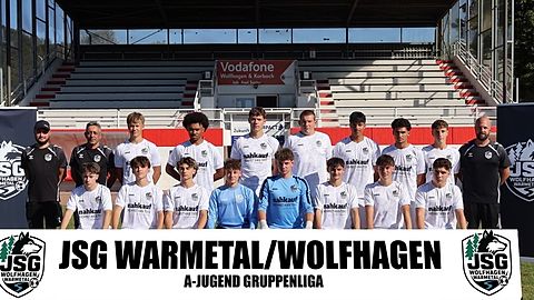 Mannschaftsfoto: A-Jugend (U19) - FSV Rot-Weiß Wolfhagen 1925 - Saison 26/27