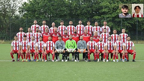 Hinten von links: Samet Caliskan, Orkan Güclü, Birol Yilmaz, Cem Aydin, Ridvan Ucar, Tarik Kazkondu, Dinh Phong Truong, Tayfun Kazkondu, Kudret Ay, Mittlere Reihe von links: Kubilay Aydin, Necati Güclü, Orkay Güclü, Tarkan Haspolat (TW-Trainer), Burak Aydin (Trainer), Ugur-Deniz Aydin (Trainer), Mustafa Güclü (Trainer), Murat Karakas (Geschäftsführer/Mannschaftsverantwortlicher), Ömer Acabuga (Teamarzt), Özgür Bebek, Tufan Kazkondu, Vedad Colakovic Vorne von links: Tolga Usta, Arda Sevinc, Mahsoun Assani, Yakub Ince, Fatih Kubatoglu, Ilkay Oguz, Baris Tekin, Alper Karaoglu, Rafet Yildirim, Redon Brija, Serkan Durmaz, Florian Beissert und Nouredine BenSfia - Es fehlen Etem Tigli und Burak Calik