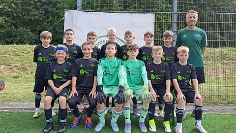 Mannschaftsfoto: D-Jugend (U13) - FC Düren 77 - Saison Herbst 26