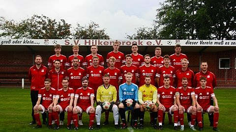 Mannschaftsfoto: Herren - 1. Mannschaft - SV Hilkenbrook - Saison 26/27