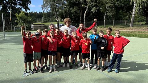 Mannschaftsfoto: D-Jugend (U13) II - VfB Oberweimar - Saison 25/26