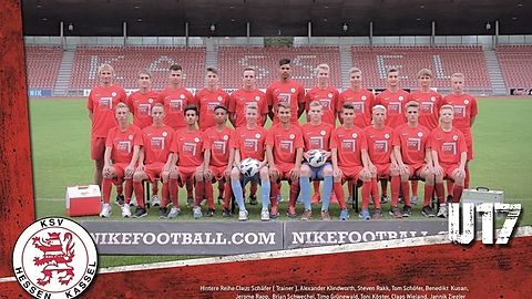 Die B-Jugend Hessenliga-Mannschaft des KSV Hessen Kassel
Saison 2014/2015