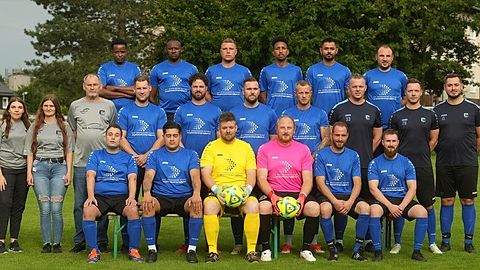 Mannschaftsfoto: Herren - 1. Mannschaft - SV Alemannia Blanke Nordhorn 1952 - Saison 25/26