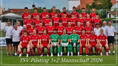 Mannschaftsfoto: Herren - 1. Mannschaft - TSV Pilsting - Saison 26/27