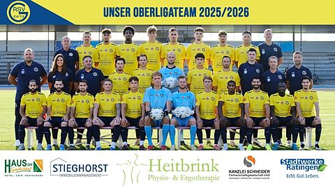 Mannschaftsfoto: Herren - 1. Mannschaft - Ratingen 04/19 - Saison 25/26