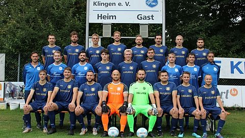 Mannschaftsfoto: Herren - 1. Mannschaft - WF Klingen - Saison 25/26