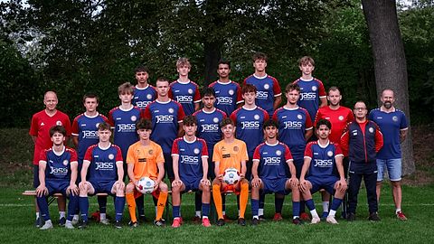 Mannschaftsfoto: A-Jugend (U19) - FC Saalfeld - Saison 26/27