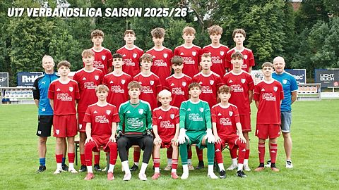 Mannschaftsfoto: B-Jugend (U17) - 1. SC 1911 Heiligenstadt - Saison 25/26