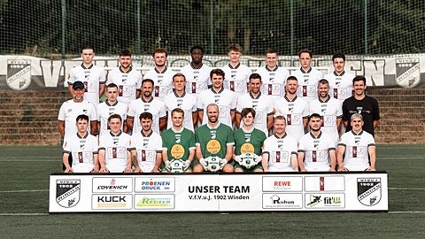 1. Mannschaft der Saison 2026/2027

Es fehlen: Bujar Ademi und Paul Peters