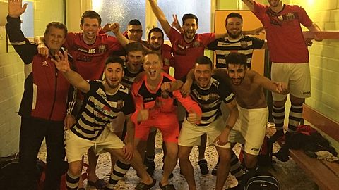 Mannschaftsfoto 2015/16 der Black Panthers Brackwede Bielefeld